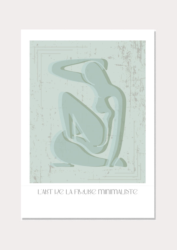 Minimalist Figure - Wall Art Print