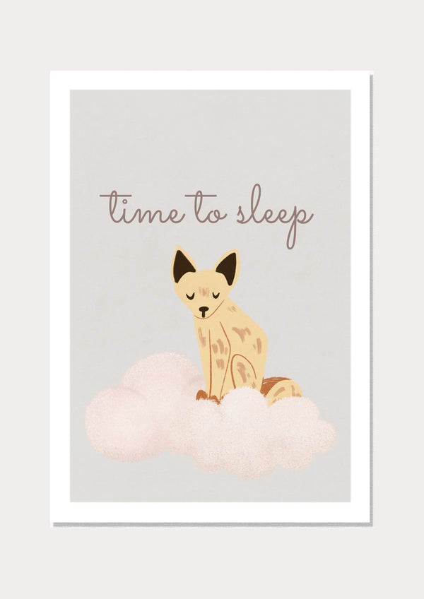 Time to sleep - Wall Art Print