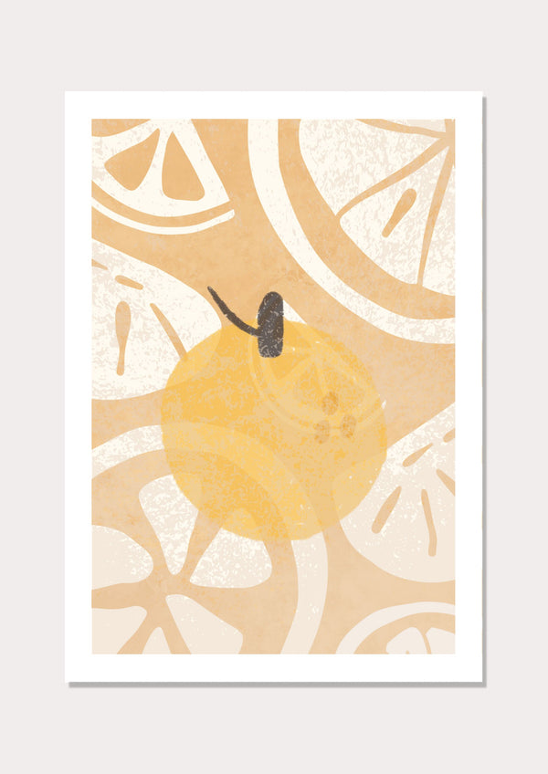 Bit'f Orange - Wall Art Print