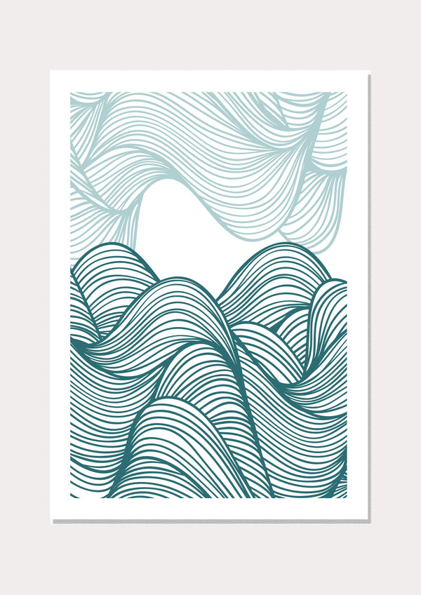 Wave Form - Wall Art Print